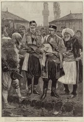 Die albanische Frage, der montenegrinische Kriegsminister in Podgorica